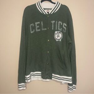 47 Brand Boston Celtics button-up jacket. Size XXL
